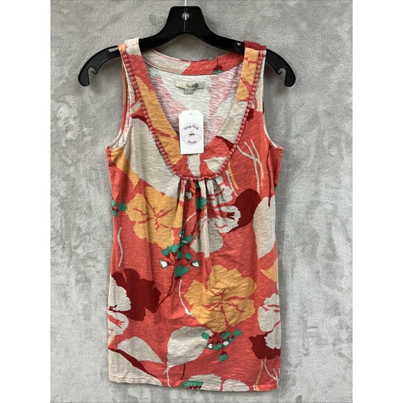 Boden Dress Women’s 10 M Hawaiian Print Travel Vacation Colorful‎ Bright Orange - Picture 1 of 7
